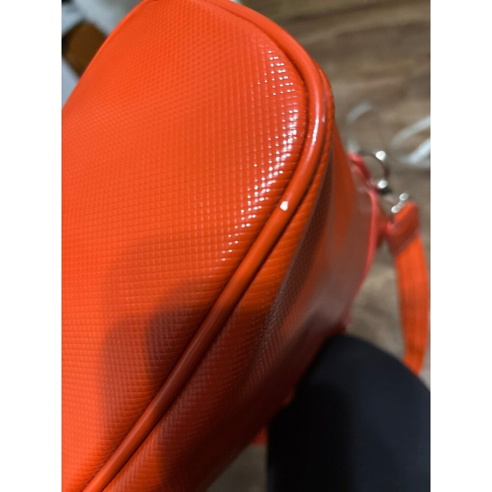 Authentic Longchamp orange handbag crossbody shoulder bag - Picture 10 of 11